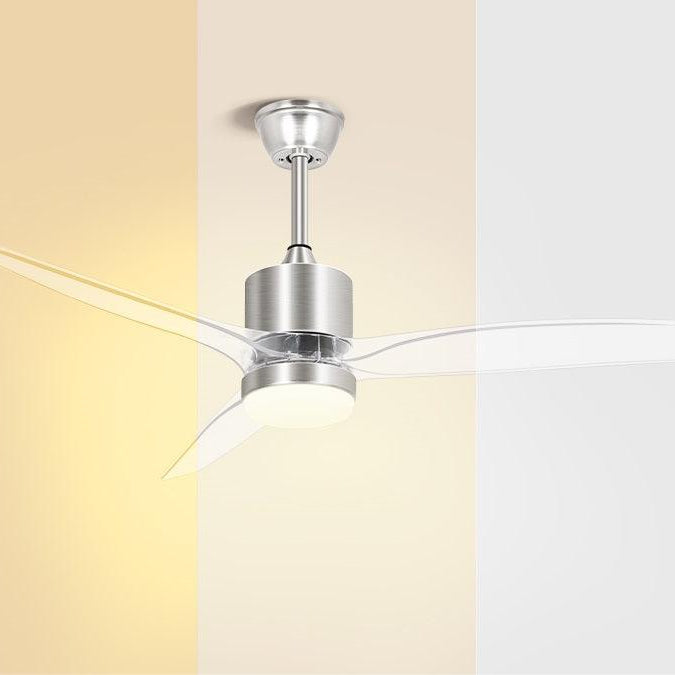 New Trends in Fan Lights - Clear Fan Blades Ceiling Fan with Light - okeli lights