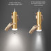 OKELI Modern Gold LED Mini Kitchen Island Focus Pendant Lighting, 3 Pack - okeli lights